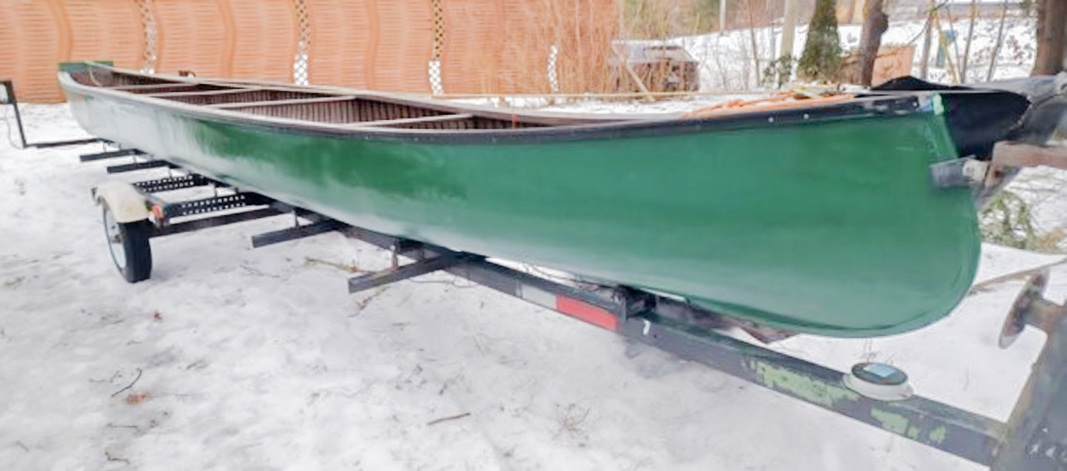 Final restored Alex canoe